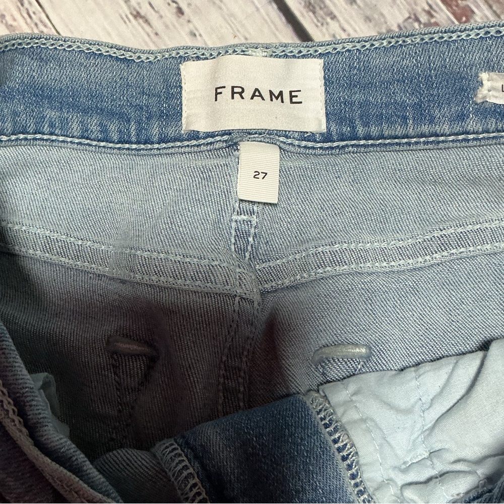 Frame Le High Straight denim jeans. Size 27. - Picture 3 of 10
